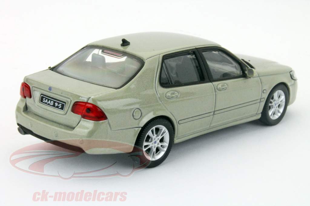 萨博9-5轿车2006年米色金属1:43 ABREX