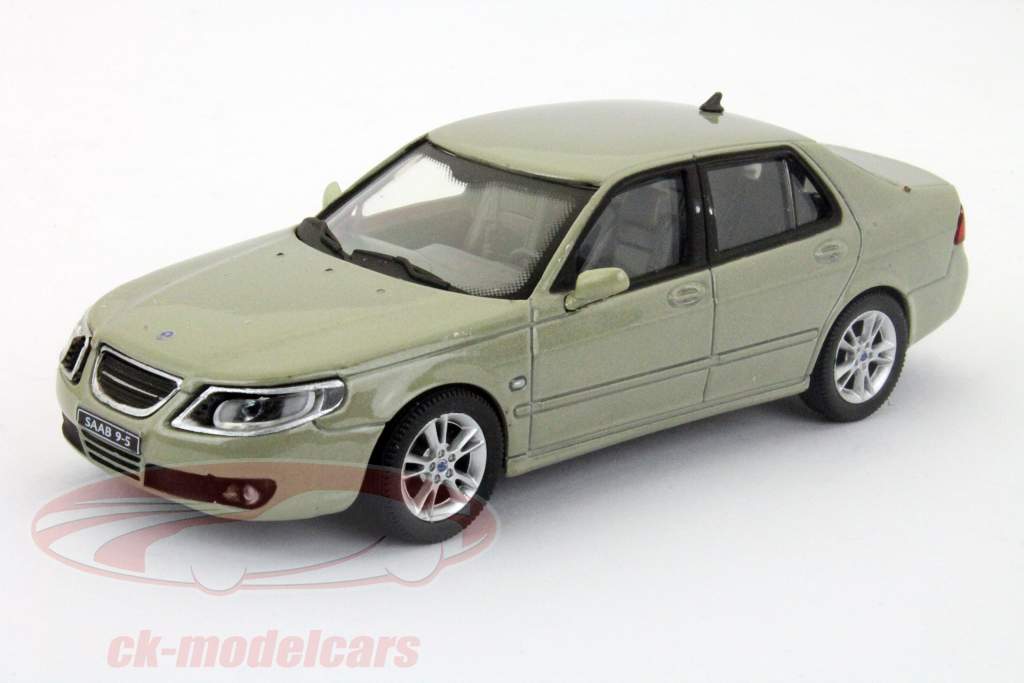 萨博9-5轿车2006年米色金属1:43 ABREX