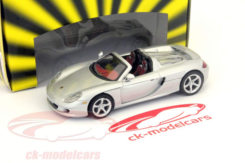Porsche Carrera GT Cabriolet argento 1:43 Abrex