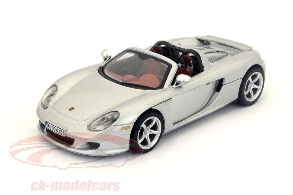 Porsche Carrera GT Cabriolet silver 1:43 Abrex