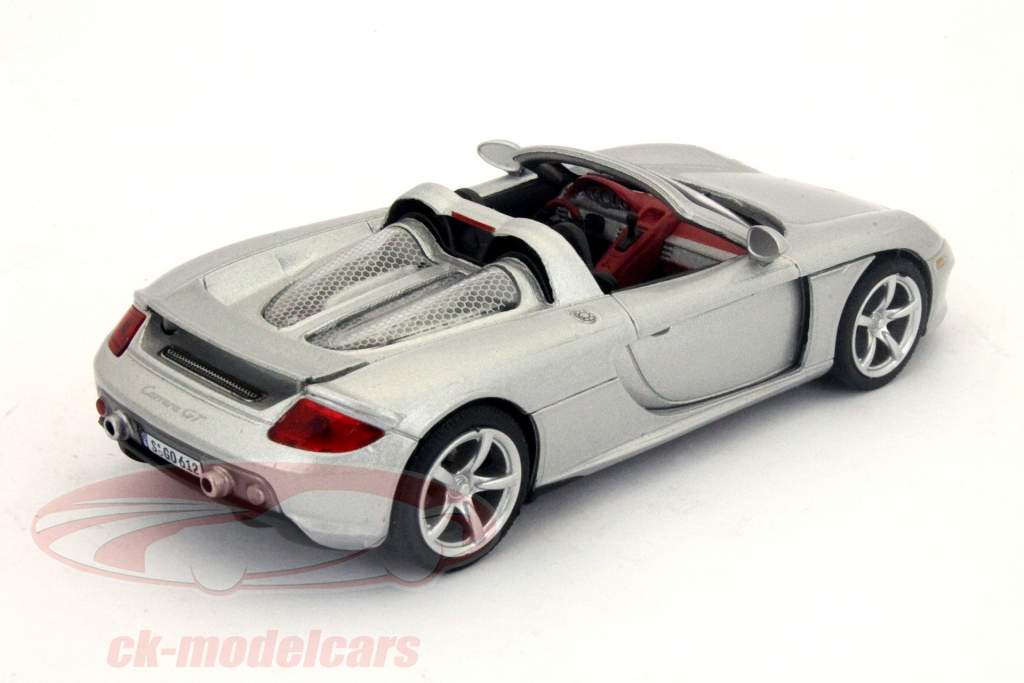 Porsche Carrera GT Cabriolet argento 1:43 Abrex