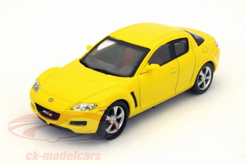 马自达RX-8黄色1:43 Abrex