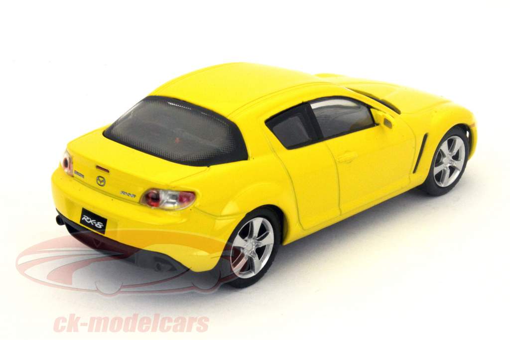 马自达RX-8黄色1:43 Abrex
