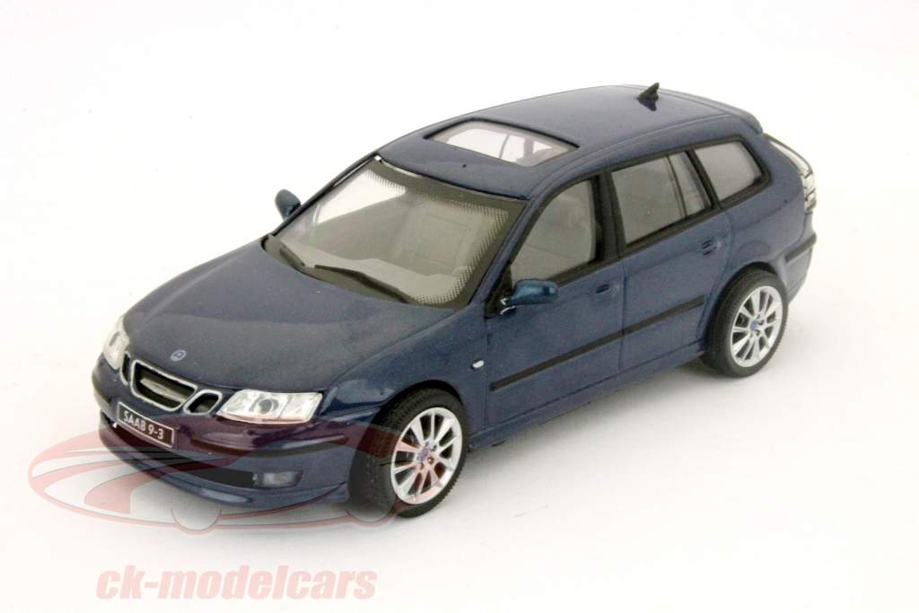 萨博9-3运动组合深蓝1:43 ABREX