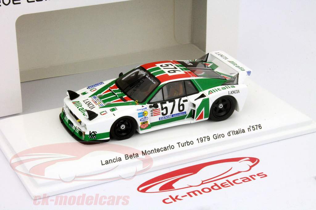 Lancia Beta Montecarlo Turbo #576 Giro d'Italia1979 1:43 Spark