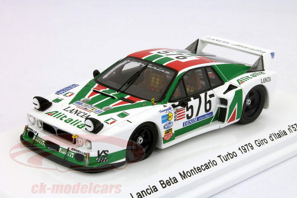 Lancia Beta Montecarlo Turbo #576 Giro d'Italia1979 1:43 Spark