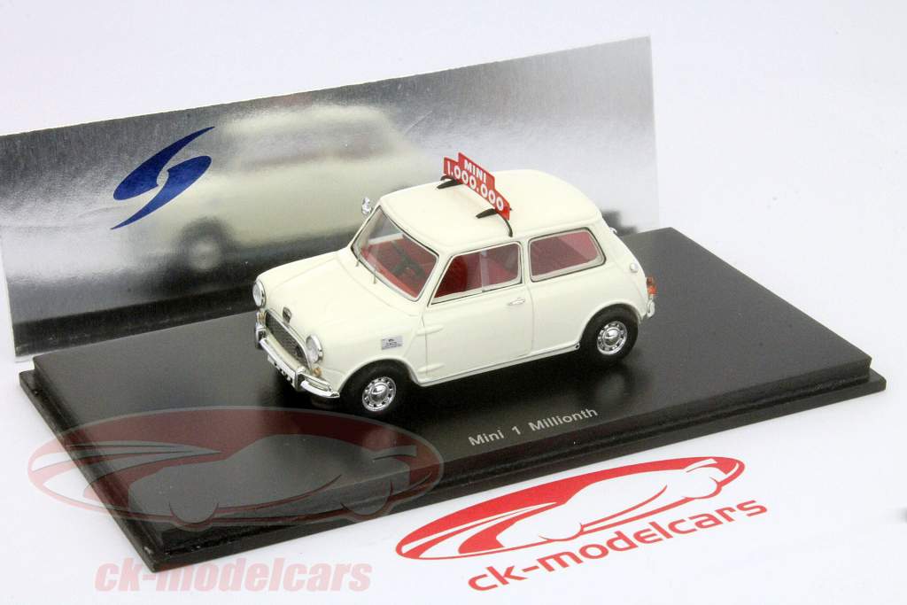 Austin Mini 1 millonésimo blanco una y cuarenta y tres Spark