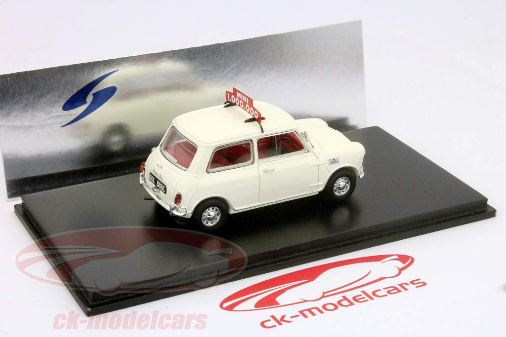 Austin Mini 1 millonésimo blanco una y cuarenta y tres Spark