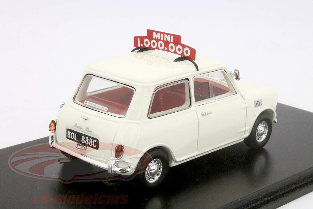 Austin Mini 1 million hvid 1:43 Spark