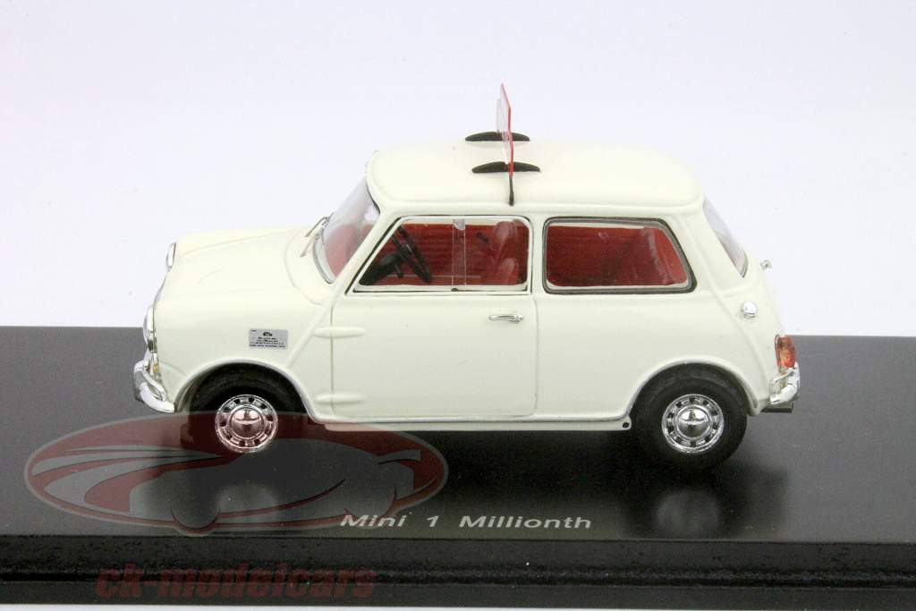 Austin Mini 1 million hvid 1:43 Spark