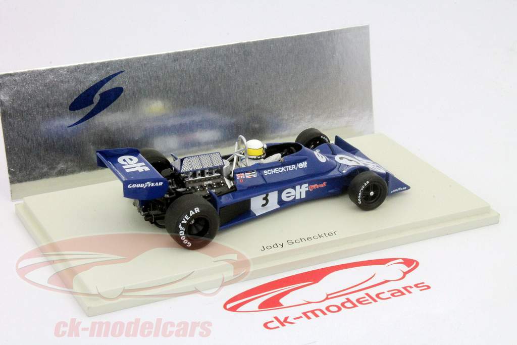 J.斯科特泰瑞尔007＃3西班牙大奖赛一级方程式1976 1:43星火