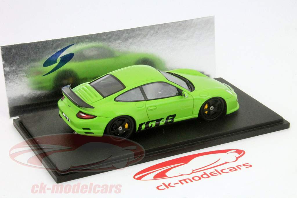 保时捷RUF RCT-8年2012绿色星火1:43