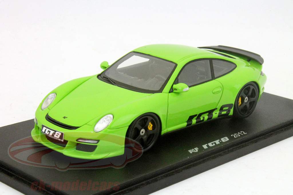 保时捷RUF RCT-8年2012绿色星火1:43
