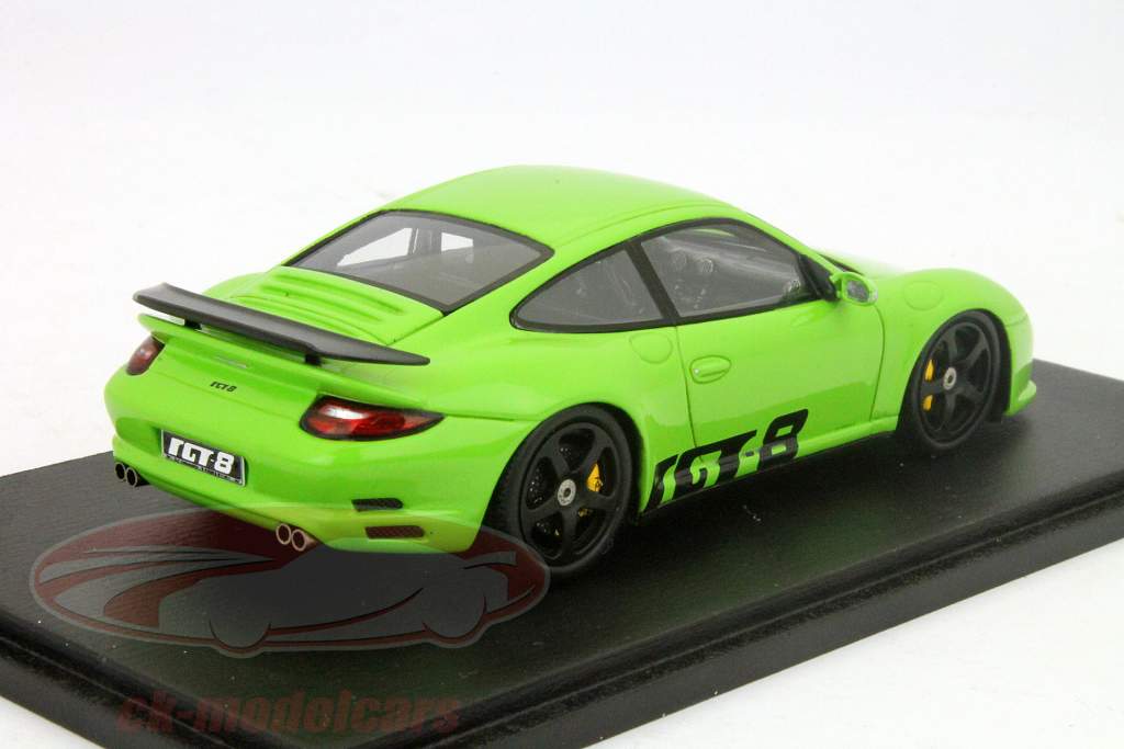 保时捷RUF RCT-8年2012绿色星火1:43