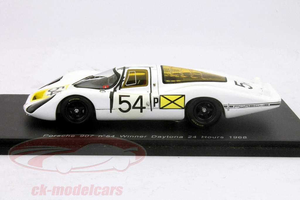 ポルシェ907＃54ウィナー24時間デイトナ1968 1時43スパーク