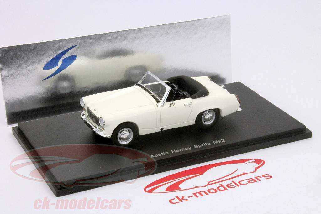 Austin Healey Sprite MKII weiß 1:43 Spark