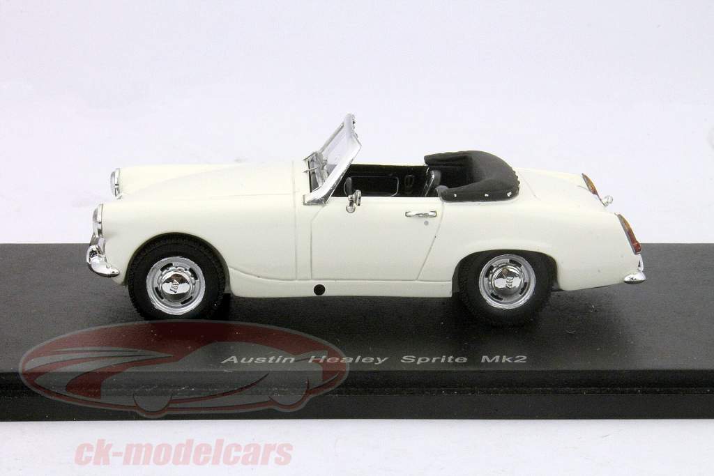 Austin Healey Sprite MKII blanc 1:43 Spark