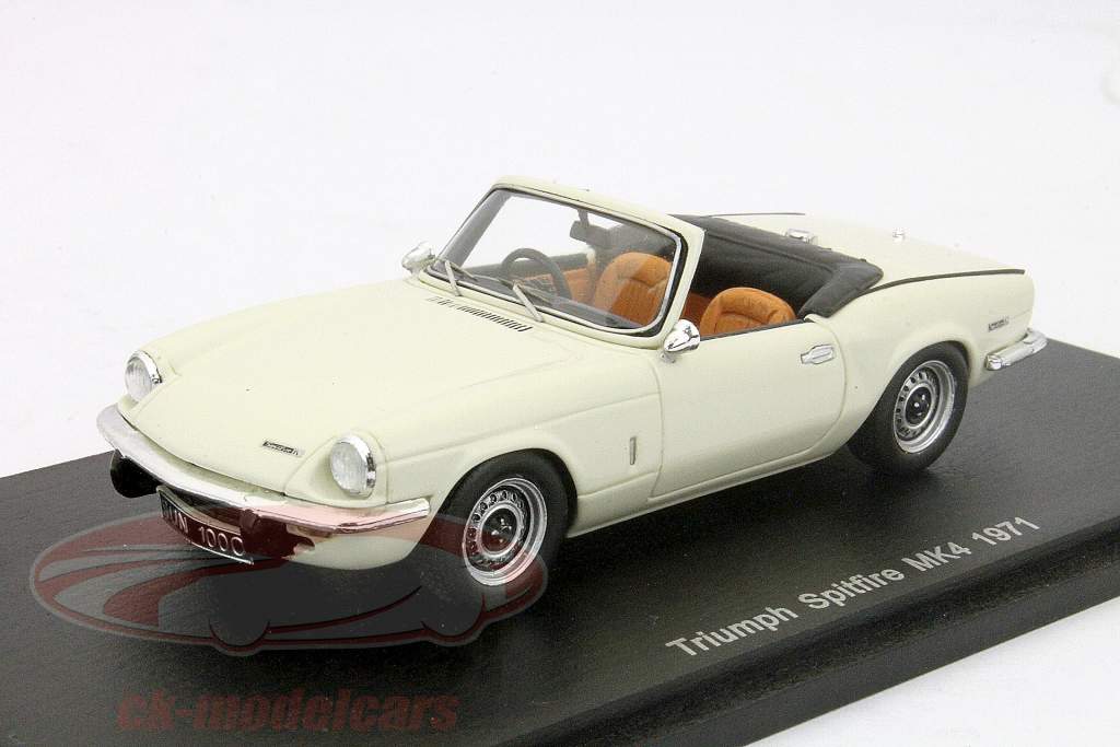 Triumph Spitfire MK4 RHD 1971 1:43 Spark cream
