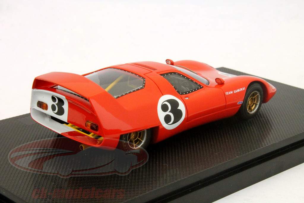 Hino Samurai исходном #3 красный 1:43 EBBRO