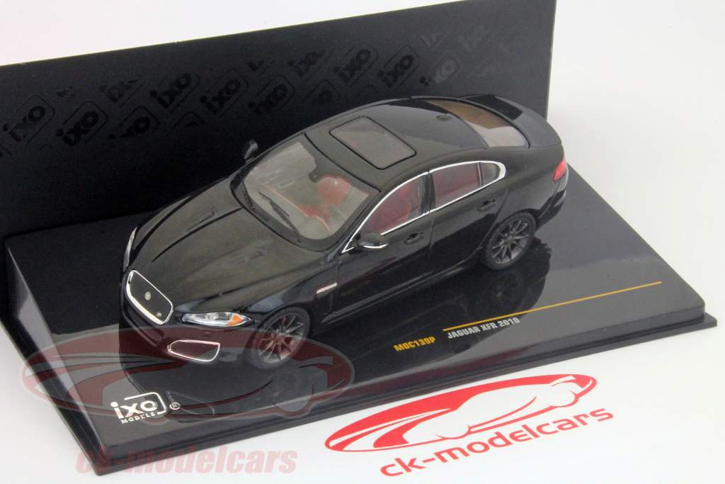 ジャガーXFRは、2010黒1時43モデルIxoで構築