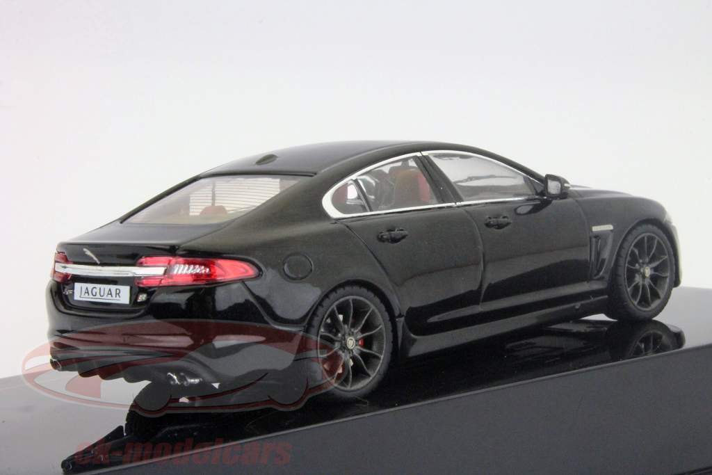 ジャガーXFRは、2010黒1時43モデルIxoで構築