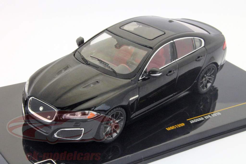 Ixo 1:43 ジャガーXFRは、2010黒モデルで構築 MOC139P モデル 車