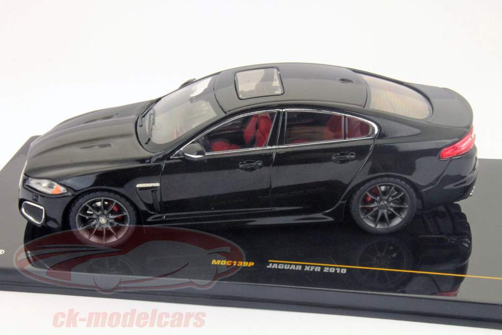 ジャガーXFRは、2010黒1時43モデルIxoで構築