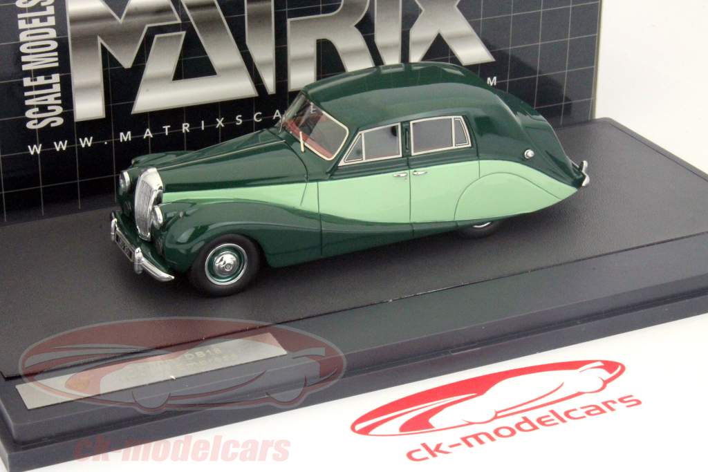 Daimler DB 18 Hooper Empress matrix green 1:43