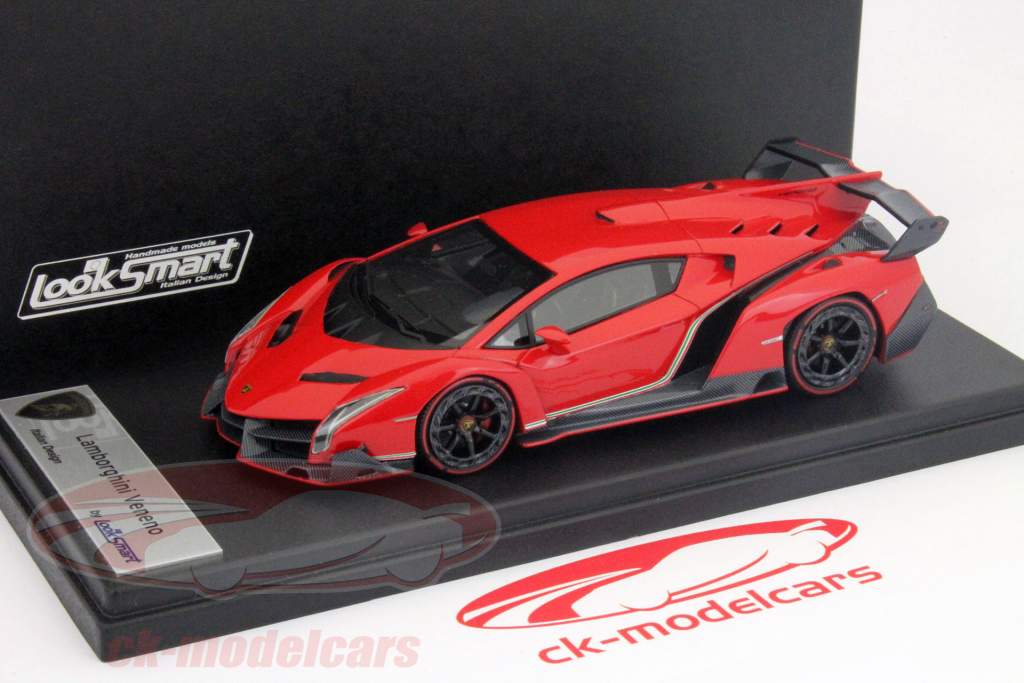 Lamborghini Veneno Genfer Autosalon 2013 rot 1:43 LookSmart