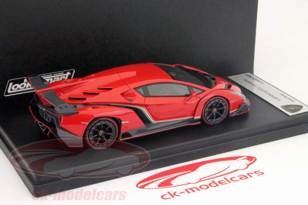 Lamborghini Veneno Genfer Autosalon 2013 rot 1:43 LookSmart