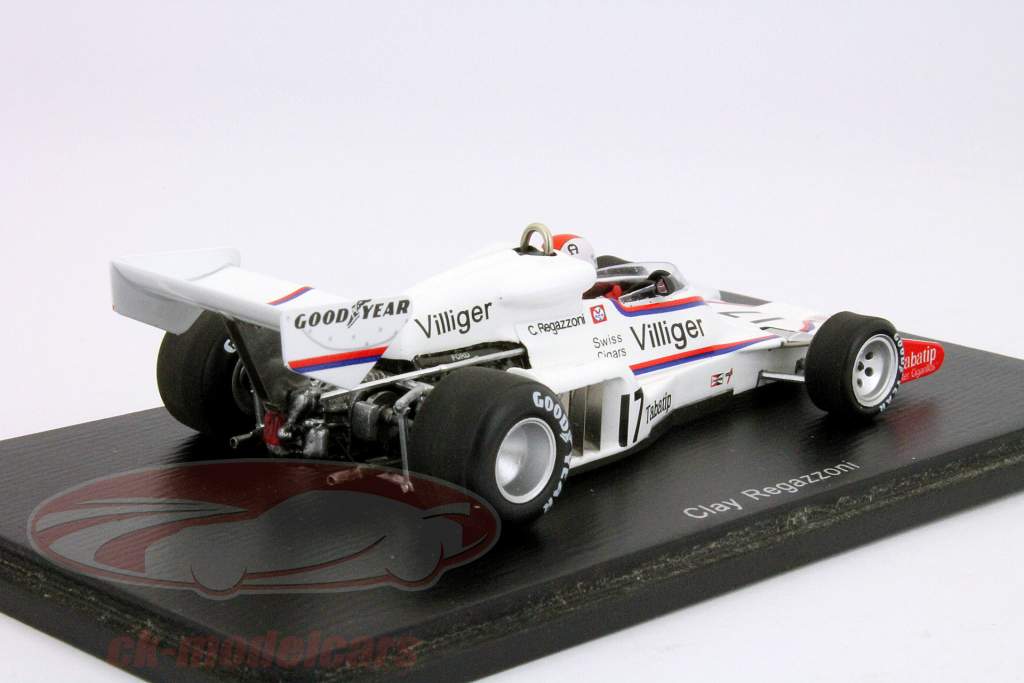 C.レガッツォーニシャドーDN8＃17ブラジルGPフォーミュラ1 1978 1時43分スパーク