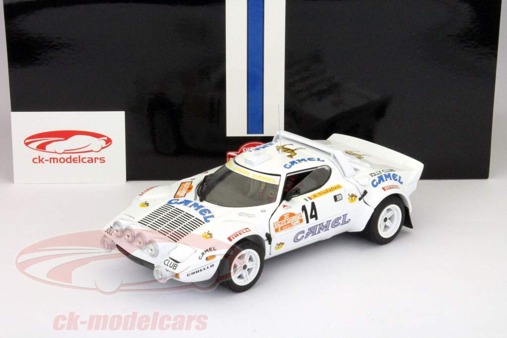 蓝旗亚Stratos HF拉力赛第14瑞典拉力赛1978 Vudafieri，曼尼尼1:18次的SunStar
