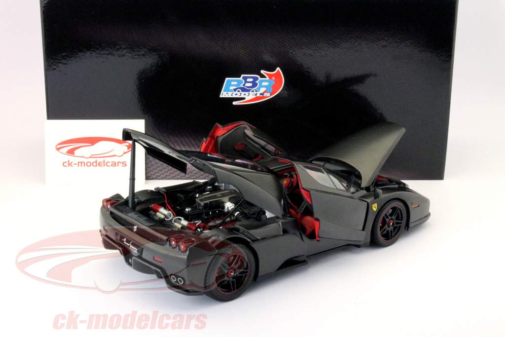 BBR Models 1:18 Ferrari Enzo anno 2004 carbon black HE180043