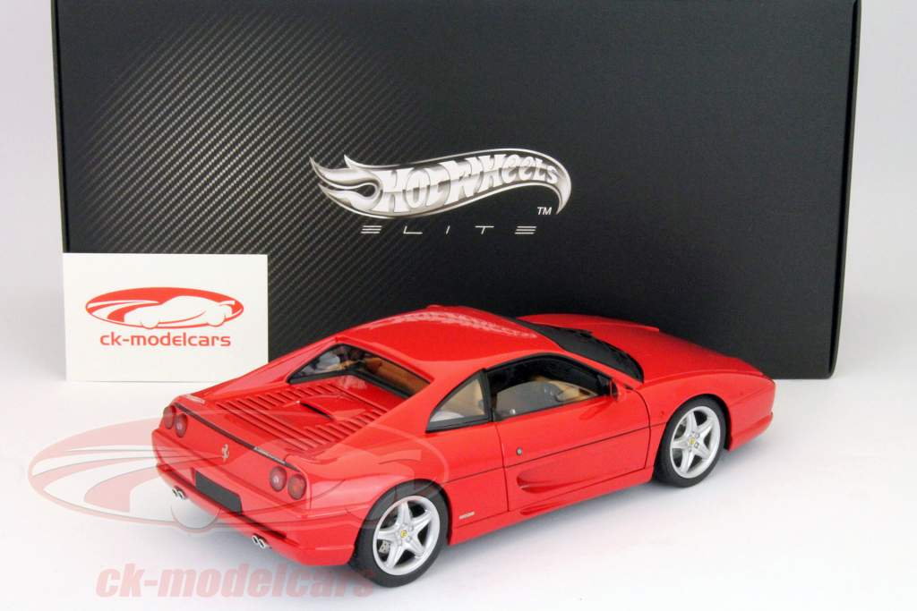 Ferrari F355 Berlinetta année 1994-1999 rouge 1:18 HotWheels Elite