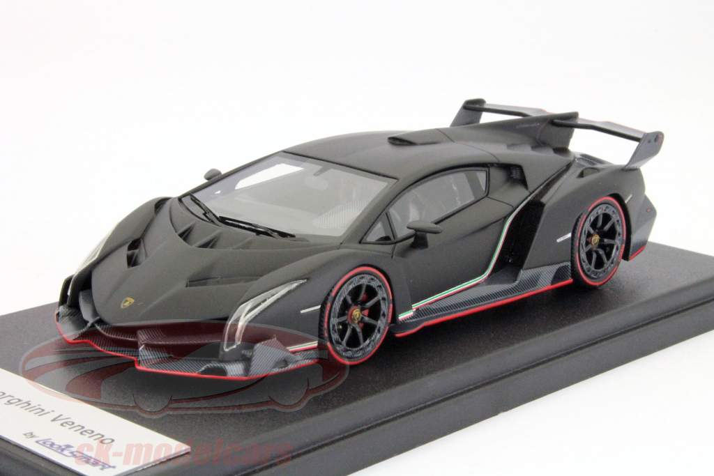 兰博基尼Veneno日内瓦车展2013黑色1:43 LookSmart的