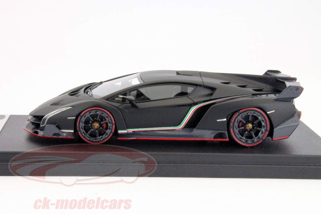 Lamborghini Veneno Genfer Autosalon 2013 schwarz 1:43 LookSmart