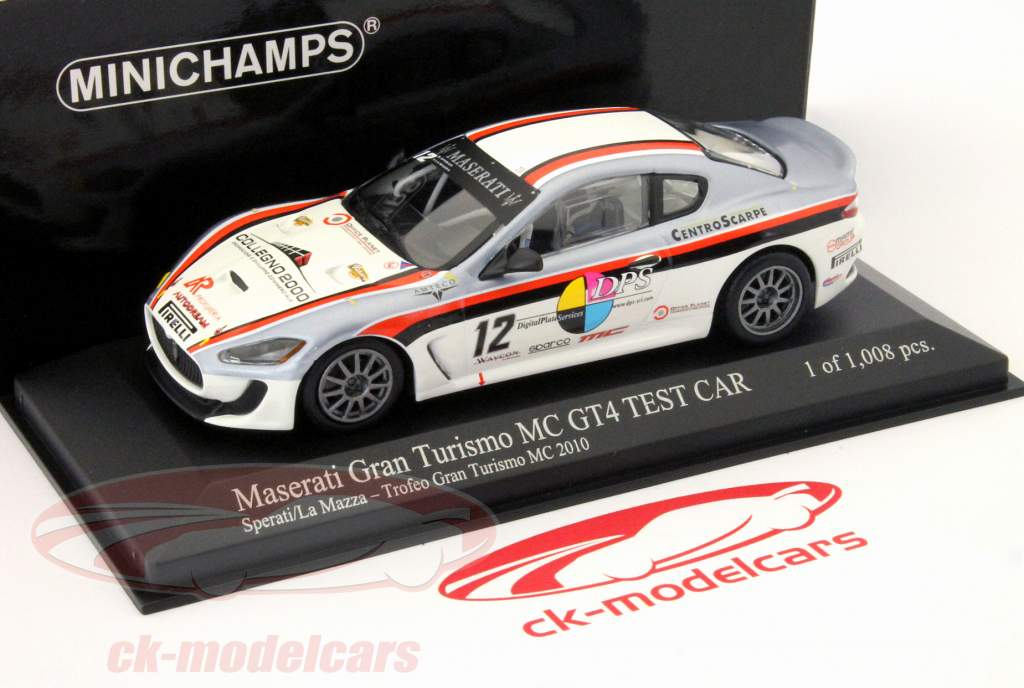 ミニカー Maserati MC GT4  1 of 1,584 pcs CCA 1:32 Maserati Gran Turismo MC GT4 simulation alloy die