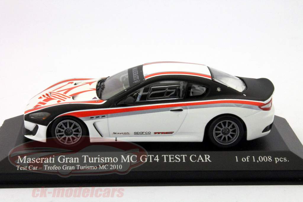 ミニカー Maserati MC GT4  1 of 1,584 pcs CCA 1:32 Maserati Gran Turismo MC GT4 simulation alloy die