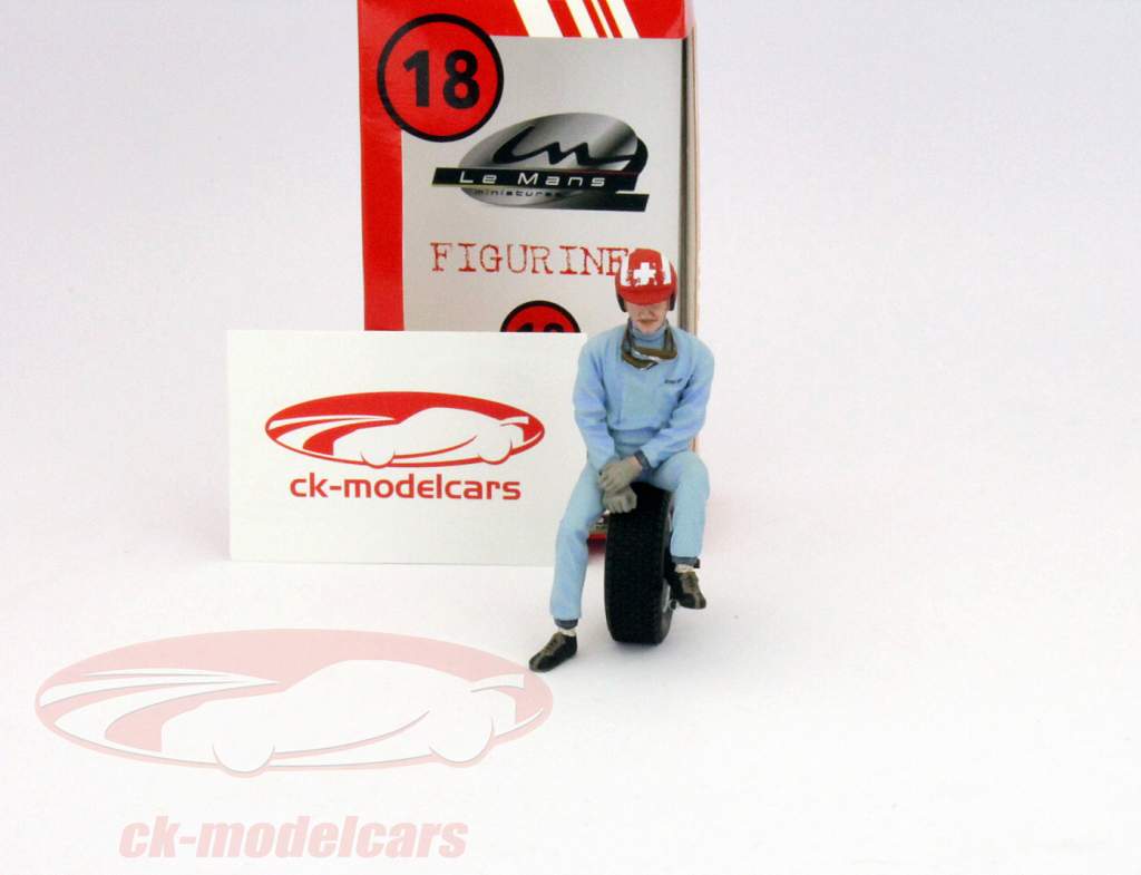 Jo Siffert driver figur formel 1 1963 1:18 LeMansMiniatures