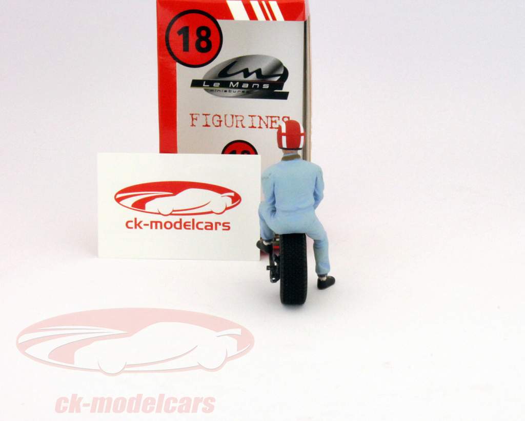 Jo Siffert driver figur formel 1 1963 1:18 LeMansMiniatures