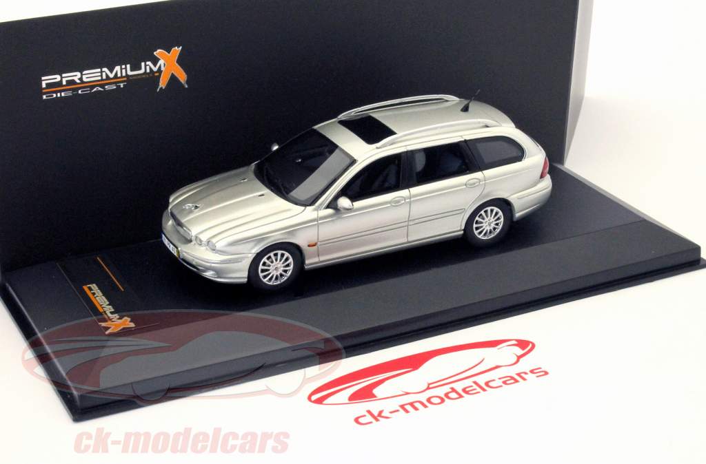 捷豹X型庄园建于2004年银1:43溢价X