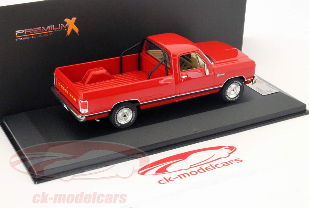 ダッジRAM 1987赤1時43分プレミアムX
