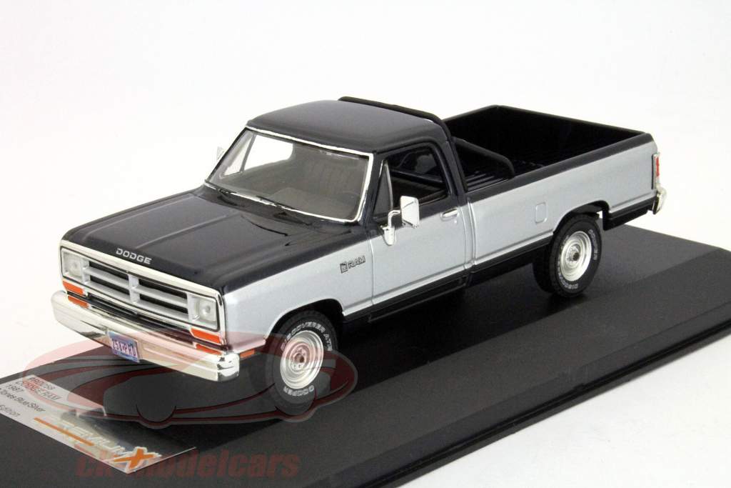 Dodge RAM 1987 mørkeblå / silver 1:43 Premium X