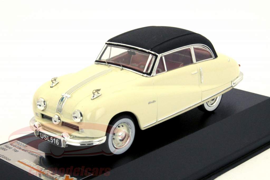 奥斯汀A90大西洋双门跑车建于1950米色1:43溢价X