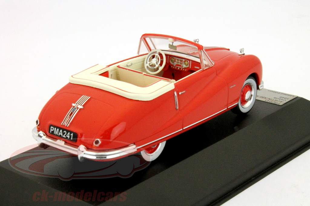 Austin A90 Atlantic construit en 1949 rouge 1:43 Prime X