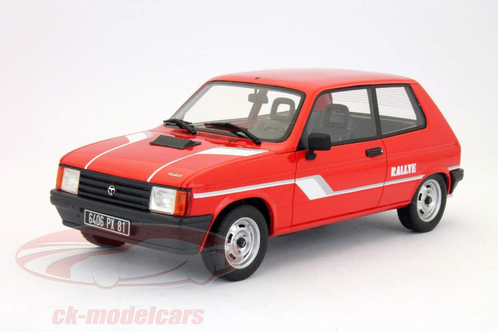 塔尔博特桑巴拉力红1:18 Ottomobile