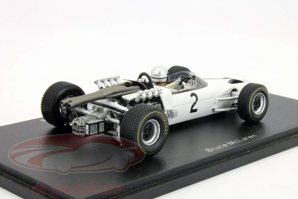 B.マクラーレンマクラーレンフォードM2B 2位モナコGPフォーミュラ1 1966 1時43分スパーク