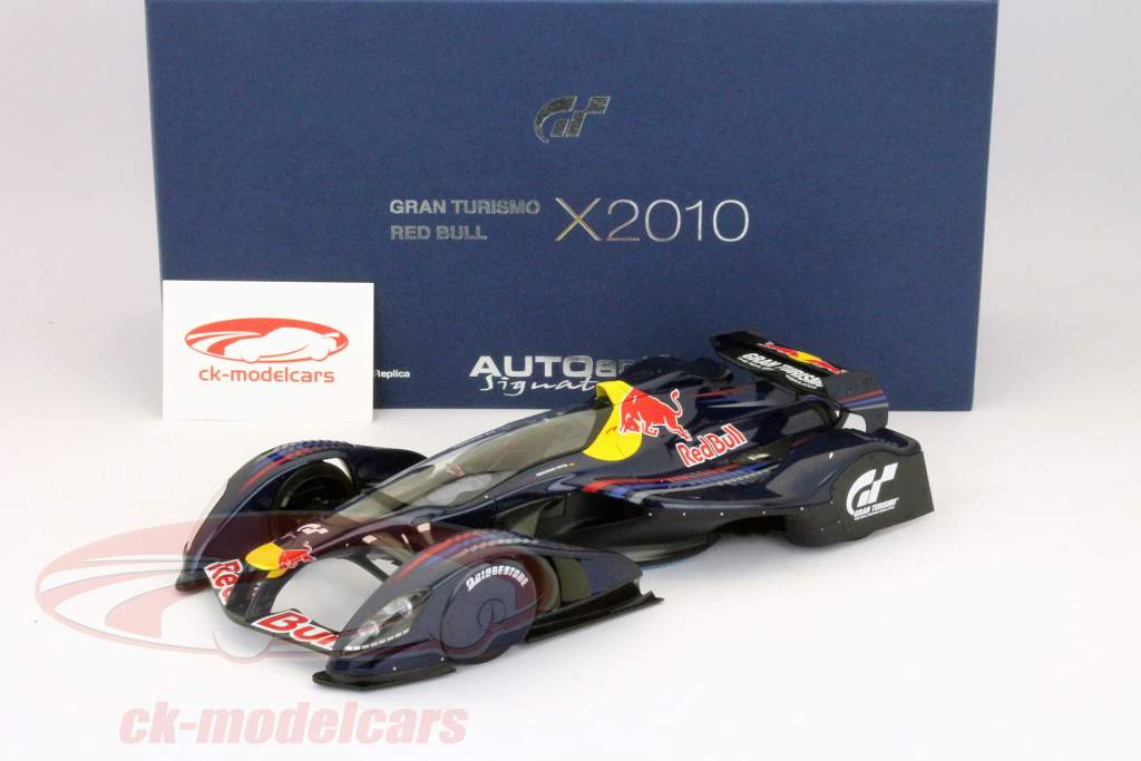 【美品】AUTOart★1/18★RedBull★X2010★S.Vettel★ 1/18 AUTOART RED BULL X2010 SEBASTIAN VETTEL Diecast Model