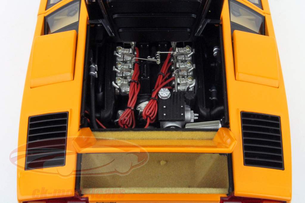 Lamborghini Countach LP400 1974 Laranja 1:18 AUTOart