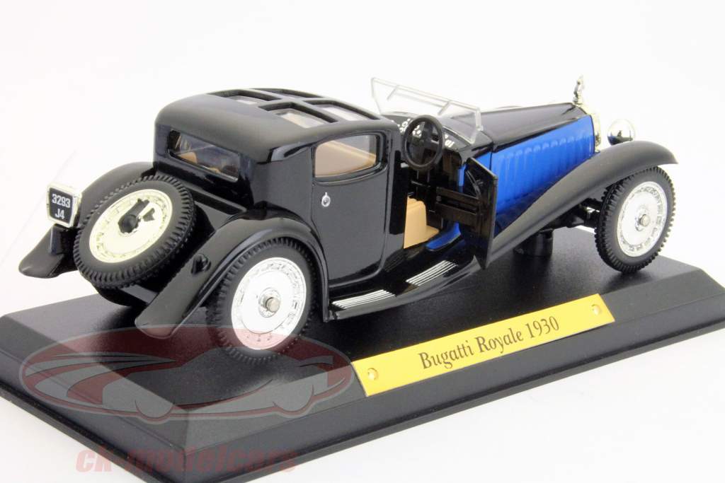 Bugatti Royale year 1930 blue 1:43 AutoDelite
